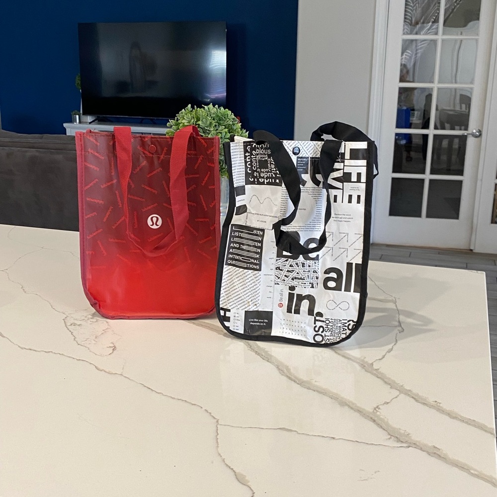 lululemon athletica Vibrant Red Tote